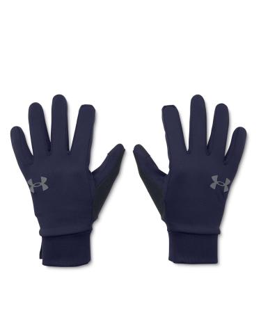 Under Armor men Storm Liner Light tight -fitting fitness ideal as a Baselayer water -repellent gloves with touchscreen technology M navy