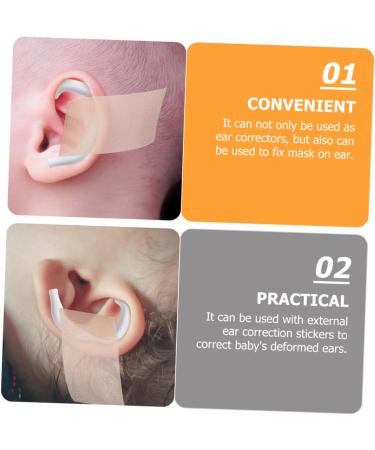 BESTOYARD 10 Pairs Auricle Corrector Tape - Invisible Ear Support for Protruding Ears | Baby Ear Aesthetic Corrector | International Shipping - Buy Online on GoSupps.com