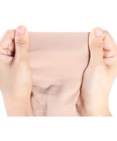 SH-RUIDU Waden Compression Socks 20-30 mmHg | Elastic Open Toe Calf Stockings for Pain Relief | Best Support for Shin & Calf Pain | Stockings in Meat Color - Buy Online on GoSupps.com