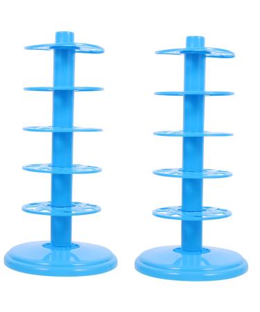 ABOOFAN 2pcs Lollipop Stand Acrylic Cake Stand Lollipop Showing Tower Cotton Candy Cake Display Stands Stand for Lollipop Party Decorations Pp Multipurpose Cheese Stick Polypropylene