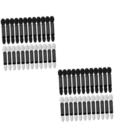 FOMIYES 240 Pcs Cotton Eyeshadow Brush Makeup Eyeshadow Double Ended Makeup Brush Lip Scrubber Tool Lip Brush Applicator Disposable Makeup Brush Disposable Eyeshadow Tool Brush 5x1x0.5cmx2pcs Assorted Colorx2pcs