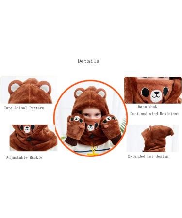 Lazz1on Children's Balaclava - Fleece Warm Windproof Winter Hat for Girls & Boys - Perfect for Snowboarding Skiing & Outdoor Activities - L Purple - Buy Online on GoSupps.com