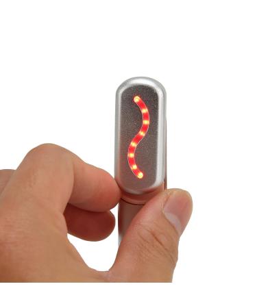 Electrical Eye Massager - Hot Compression Microstromic Eye Lift with Red LED Light for Dark Circles & Tired Eyes - International Shipping Available - Buy Online on GoSupps.com