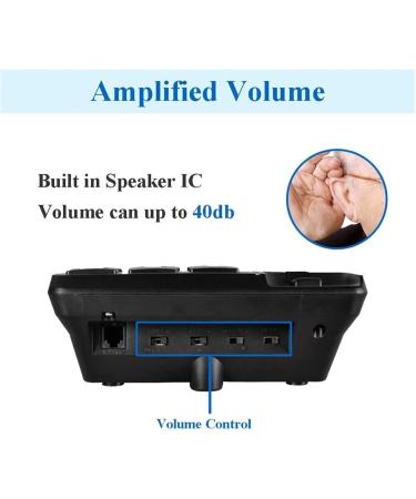 Big Button Landline Phones for Seniors Perfect for Low Vision and Hearing Impaired Aids with Loud Handsfree Speakerpho - Buy Online on GoSupps.com