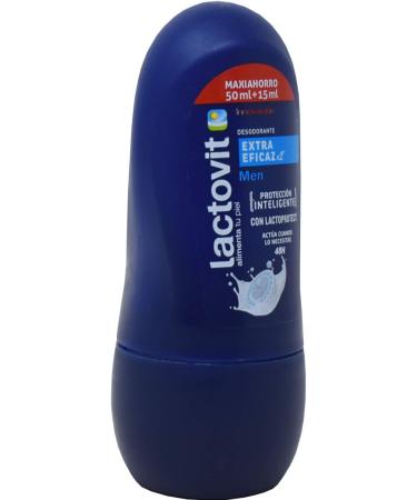 Lactovit Men Roll-on Deodorant 50ml - Long-Lasting LactoProtect Formula - Buy Online on GoSupps.com