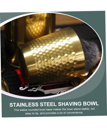 FRCOLOR 5-Pack Stainless Steel Razor Shells for Men - Durable Shaving Soap Sifters Perfect Gift - 7.1x7cm Golden - Buy Online on GoSupps.com