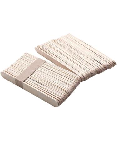 Wooden Wax Applicator Spatula Stick Hair Removal Disposable Stick 10 PCS - Buy Online on GoSupps.com