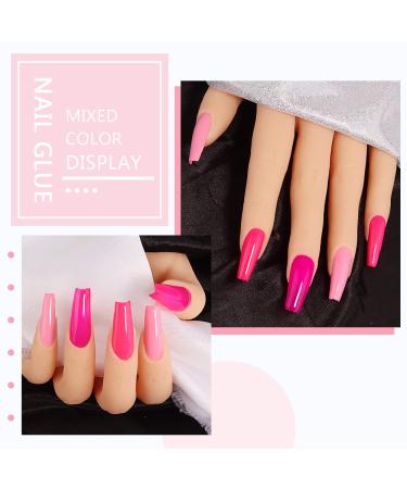 BINGBRUSH 3 Pcs Pink Gel Nail Polish Kit - 10ML Natural Nail Lacquer Set for DIY Gel Nail Design - Long Lasting High Shine, Soak Off, LED Manicure Salon Quality - A06 - Buy Online on GoSupps.com