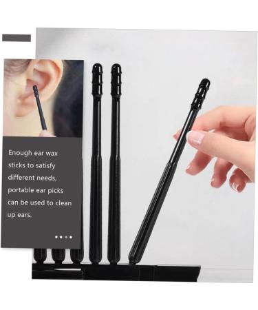 TOVINANNA 200pcs Ear Wax Removal Tools Disposable Ear Cleaning Sticks Adhesive Remover Gentle Spiral for Sanitary and Easy to Use - Buy Online on GoSupps.com