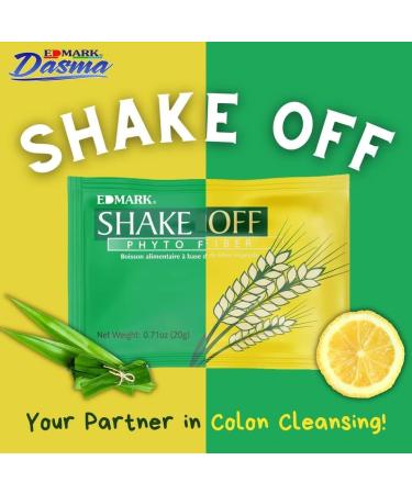 EDMARK Shake Off Phyto Fiber Drink Pandan 20gx12 Sachets - Buy Online on GoSupps.com