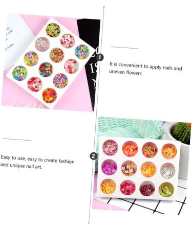 FOMIYES 48 Boxes Fruit Slice Diy Manicure Nail Art Decoration Fruit Slices Nail Salon Sticker Nails Decoration Ceramic Decor Cellphone Craft Slice Nail Art Slices Bracelet Filling 3d - Buy Online on GoSupps.com