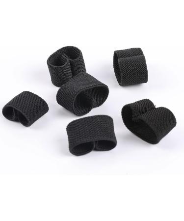 Elastic Belt Holder Set - 4 Tactical Backpack Belt Organizers for 1.5 Wide Belts - Durable Black Service Belt Holders - Buy Online on GoSupps.com
