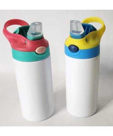 2 Pack 12oz Sublimation Toddler Tumblers - Pink and Blue Lids - Buy Online on GoSupps.com