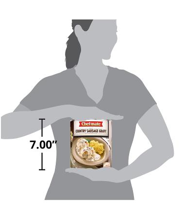 Chef-mate Country Sausage Gravy, 6 lb 9 oz #10 Can - Breakfast Sausage for Delicious Biscuits and Gravy - Buy Online on GoSupps.com