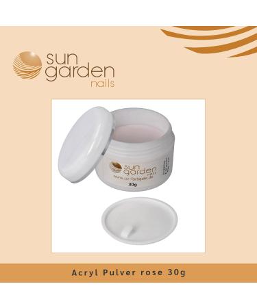 Sun Garden Nails - 30g Acrylic Nail Powder in Rose | Premium Quality for Beautiful Nail Art | International Shipping Available - Buy Online on GoSupps.com
