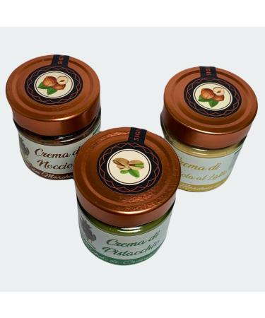 Fountain Group 6 pack of hazelnut cream milk hazelnut and pistachio old recipe of the Marquises 6x200g - Buy Online on GoSupps.com