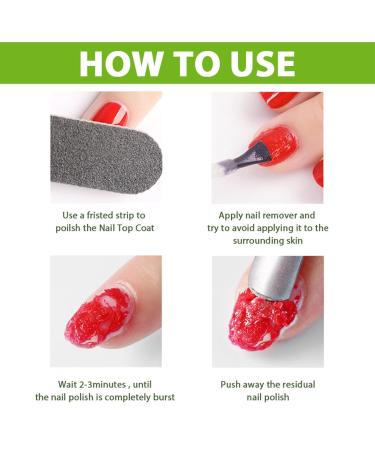 15ML Gel Nail Polish Remover - Quick & Easy Professional Nail Polish Removal in 2-3 Minutes - International Shipping Available - Buy Online on GoSupps.com