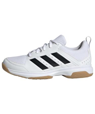adidas Women's Ligra 7 Indoor Shoes-Low (Non Football) 42 EU Ftwr White Core Black Ftwr White