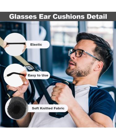 Buy SWIRLCOLOR D-Shape Glasses Nose Pads (24 Pairs) & Elastic Knit Bracket Covers (4 Pcs) - Perfect Accessories for Sunglasses & Reading Glasses - International Shipping Available - Buy Online on GoSupps.com