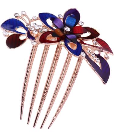 POPETPOP barrettes for women bridesmaid hair accessories goody hair clips for women vintage hair comb floral hair comb wedding jewelry for bridesmaids Fashion Headwear Wedding Headdress pin - Buy Online on GoSupps.com