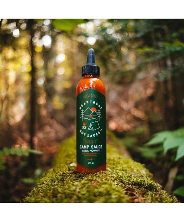 Heartbeat Hot Sauce - Camp Sauce All Purpose Condiment for Outdoor Adventures 177ml (2 Bottles) 177 ml (Pack of 2) - Buy Online on GoSupps.com