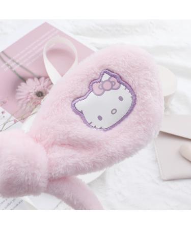 Cute Kitty Cat Spa Headband with Hair Clips for Women and Girls - Hello Kitty Design - Buy Online on GoSupps.com