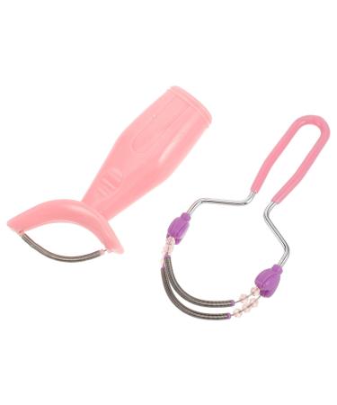 Homoyoyo 2 pi ces pilateur Visage Manuel Ressort Portable pour Femme Outil Pr cis D pilation des Poils Du Visage Compact et Facile Transporter limination Rapide Poils Fins