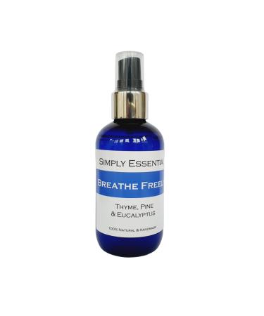 Simply Essential Breathe Freely Aromatherapy Pillow Spray with Thyme Pine & Eucalyptus Essential Oils 100ml