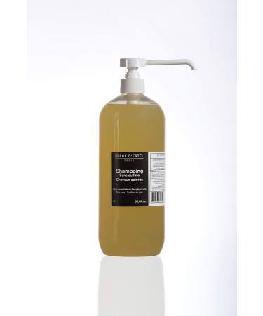 Aloe Vera Sulfate Free Shampoo 1L Colored Hair Shampoo Protects Maintains Preserves Color and Moisturizes Hair Fiber. Not tested on animals.