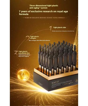 Intensive Anti-Wrinkle Facial Serum 1.2ml x 12 Pieces Skin Tightening & Anti-Aging Lightweight Oil-Free - Buy Online on GoSupps.com