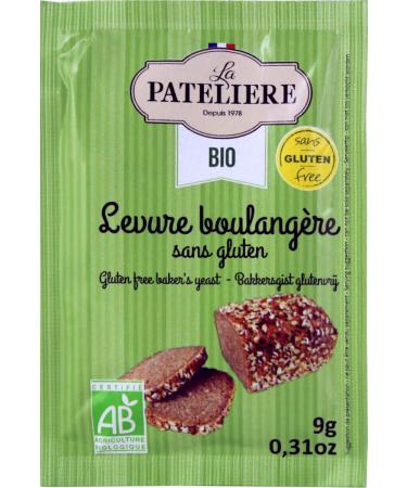 LA PATELIERE Pack of 3 Organic Gluten-Free Bakery Yeast