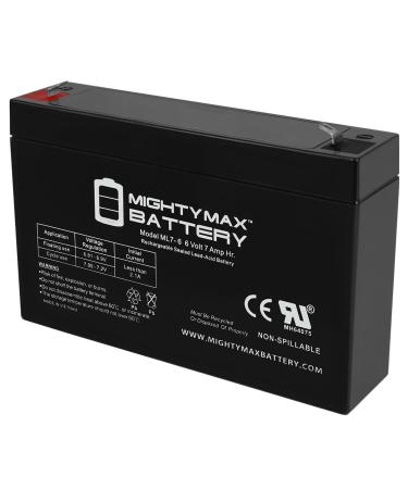 Mighty Max Battery 6V 7Ah SLA Battery Replacement for Ritar RT670 RT 670