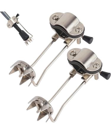 Cane Ice Tip Attachment 2PCS Stainless Steel 5-Prong Cane Tips for Ice crutches padding Non-slip Ice Grip for Winter Walking Sticks Trekking Pole Crutch - Buy Online on GoSupps.com