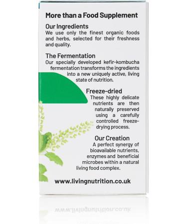 Organic Fermented Holy Basil Supplement - Living Nutrition - Buy Online on GoSupps.com