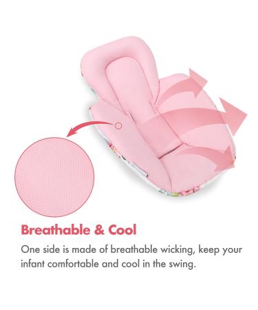 Breathable Cool Mesh Infant Insert for 4Moms RockaRoo and MamaRoo - Soft Head and Body Support - Buy Online on GoSupps.com