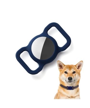 Silicone protection case compatible with Apple Airtag GPS Finder dog collar pet loop holder for Apple Air_Tags slide on sleeve compatible with Apple Airtags blue - Buy Online on GoSupps.com
