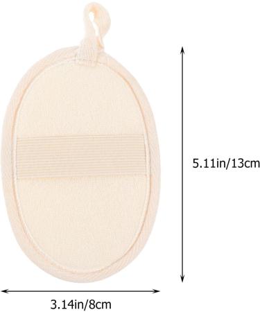 5 Pack Exfoliating Shower Loofah Sponge Pads | Body & Face Scrubber for Men & Women | Spa Quality Bath Brush - Buy Online on GoSupps.com