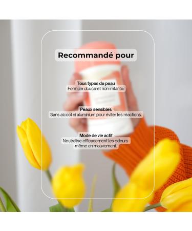  DR. SEA DR. SEA - Natural Aluminum-Free Deodorant with Lemon & Rosemary - Long-Lasting Protection Odor Control & Skin-Friendly - All-Day Freshness - 50g - Buy Online on GoSupps.com