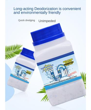 Pipeline unblocking agent strongly dissolves toilet kitchen sewage oil stains plugs deodorizers deodorizers - Buy Online on GoSupps.com