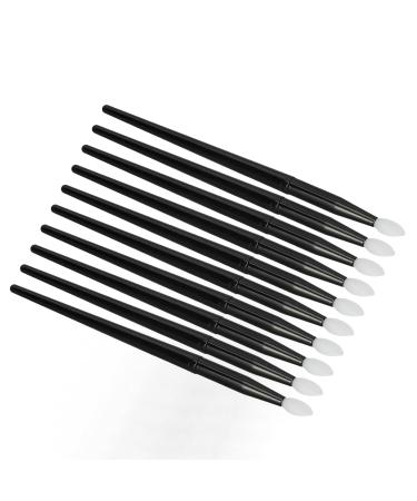 Silicone Lip Brush Set - 10 Reusable Makeup Brushes for Lipstick & Lip Gloss Applicator | Portable & Long Handle - Buy Online on GoSupps.com