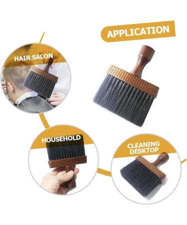 Mikinona Neck Brush Hairdressing Neck Duster Broken Hair Brush Barber Brush Hairdressing Cleaning Brush Hair Cleaning Brush Barber Neck Duster Barber Cleaning Brush Neck Cleaning Brush - Buy Online on GoSupps.com