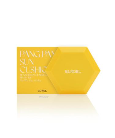 Pang Pang Sun Cushion Plus - Korean SPF50+ Sunscreen Cushion with Aloe Vera | Lightweight & No White Cast | Hypoallergenic Face Makeup (0.53 oz - Buy Online on GoSupps.com