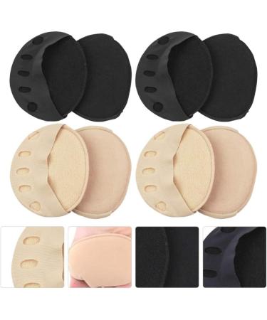 4 Pairs High Heels Forefoot Pads & Sleeves - Comfortable Footies Socks for Women - Buy Online on GoSupps.com