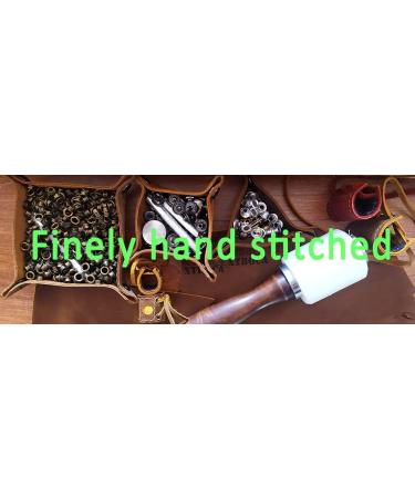 XTBOCA  Genuine Leather Coin Thimble  Finger Protector  Thimble for Hand Sewing  Sewing Leather  Quilting Embroidery  DIY Sewing Tools Handmade Crazy Horse Leather(2 Pcs) - Buy Online on GoSupps.com