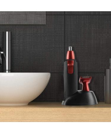 Premium Portable Nose & Ear Hair Trimmer - Stainless Steel Waterproof Dual Edge Blades | Perfect Gift for Men & Women - Buy Online on GoSupps.com