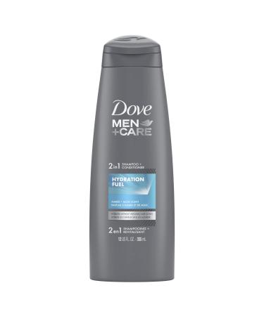 Dove Men + Care 2 in 1 Shampoo and Conditioner With Conditioning Actives Hydration Fuel For Healthy Hair 355 ml