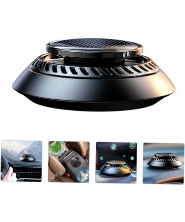 GLEAVI Solar Car Aromatherapy Diffuser | Mini Air Freshener & Dashboard Decor | Zinc Alloy Clip | International Shipping - Buy Online on GoSupps.com