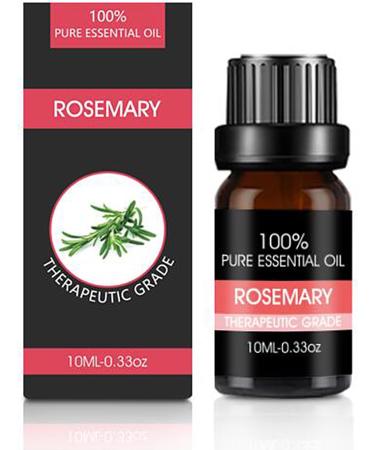 Rosemary Essential Oil 10ml - Natural Aromatic Diffuser for Aromatherapy & Massage - Perfect Christmas Gift - Buy Online on GoSupps.com