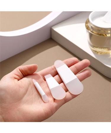 3 Pieces/Set Face Brush Flexible Silicone Facial Lip Applicator Brushes Portable Make Up Skin Care Beauty Accessories Girls Clear - Buy Online on GoSupps.com
