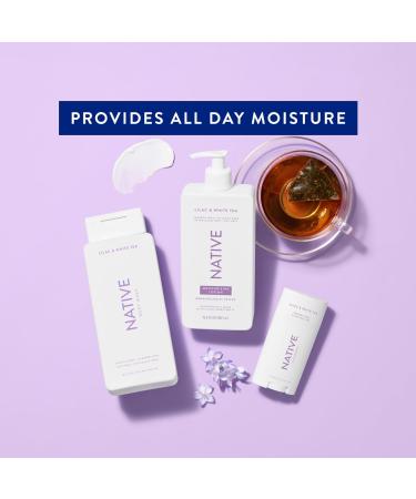Native Body Lotion - Plant-Based Moisturizers for Men & Women | Restore Dry Skin with Lilac & White Tea | 16.5 fl oz - International Shipping Available - Buy Online on GoSupps.com